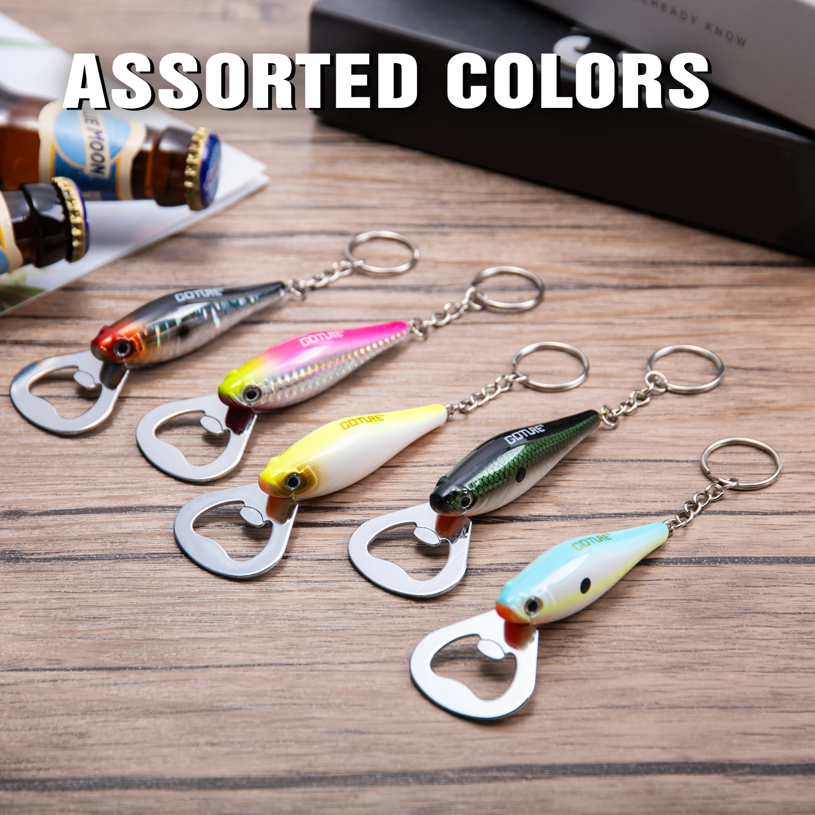 Kitchen Gadget Amazon - Goture 1pcs Fishing Lure Bottle Opener
