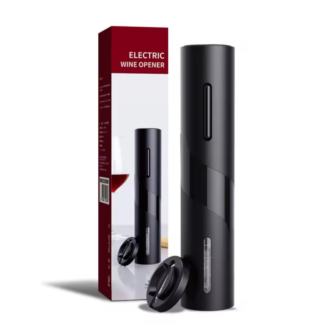 Kitchen Gadgets Electronic - Electric Wine Bottle Opener Automatic Red