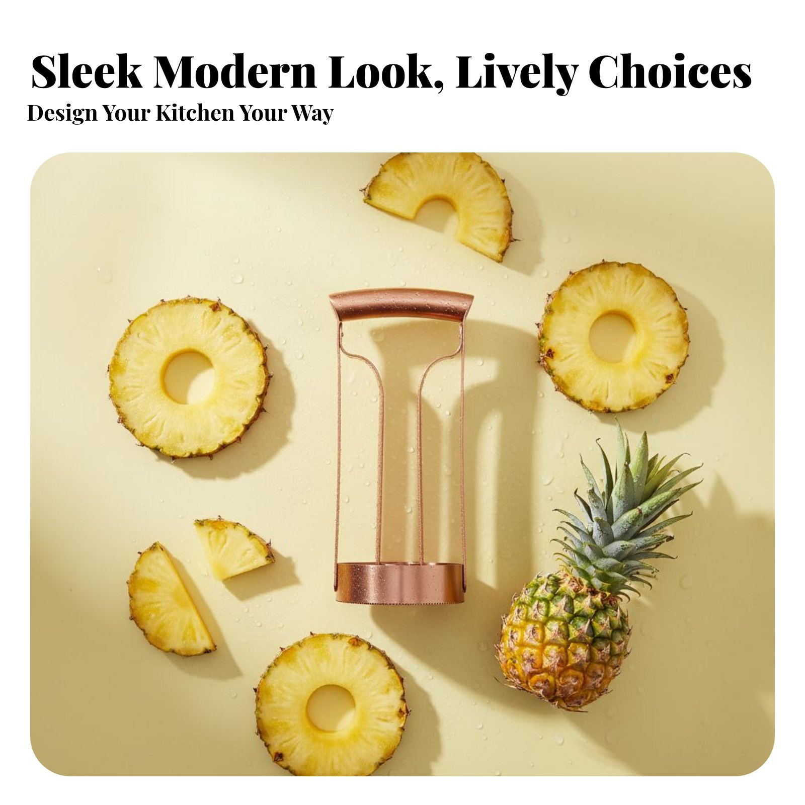 Stainless Steel Pineapple Cutt - Kitchen Gadgets Vegetable Cutter recension och pris