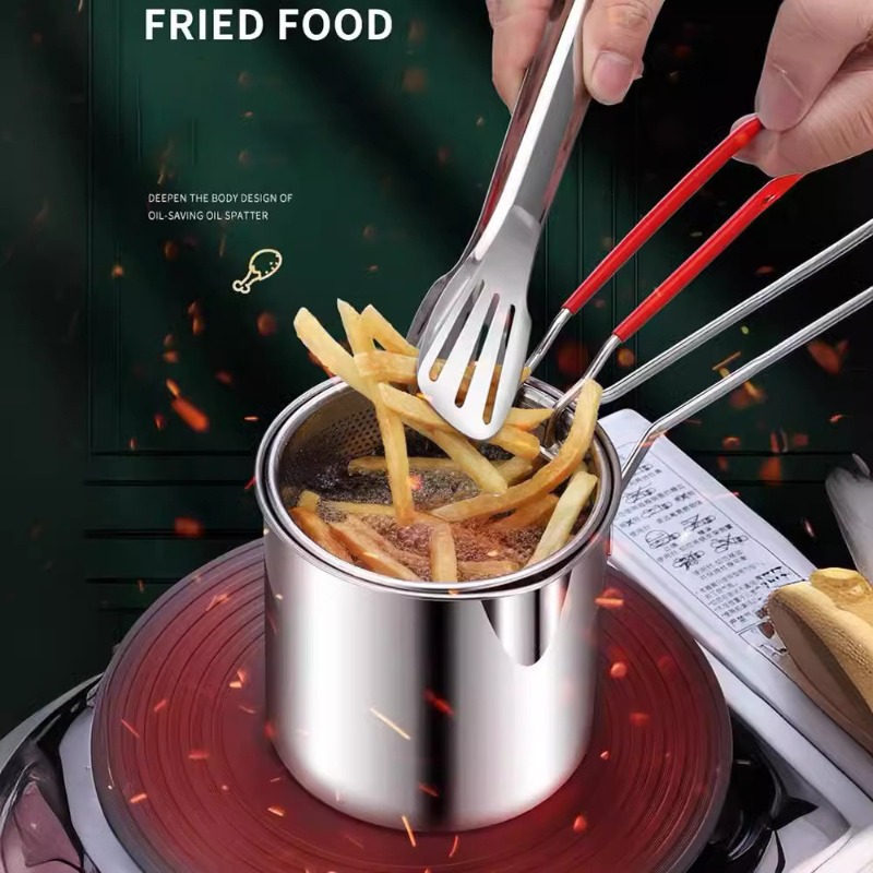 304 Stainless Steel Deep Fryer - Kitchen Gadgets Electronic recension och pris
