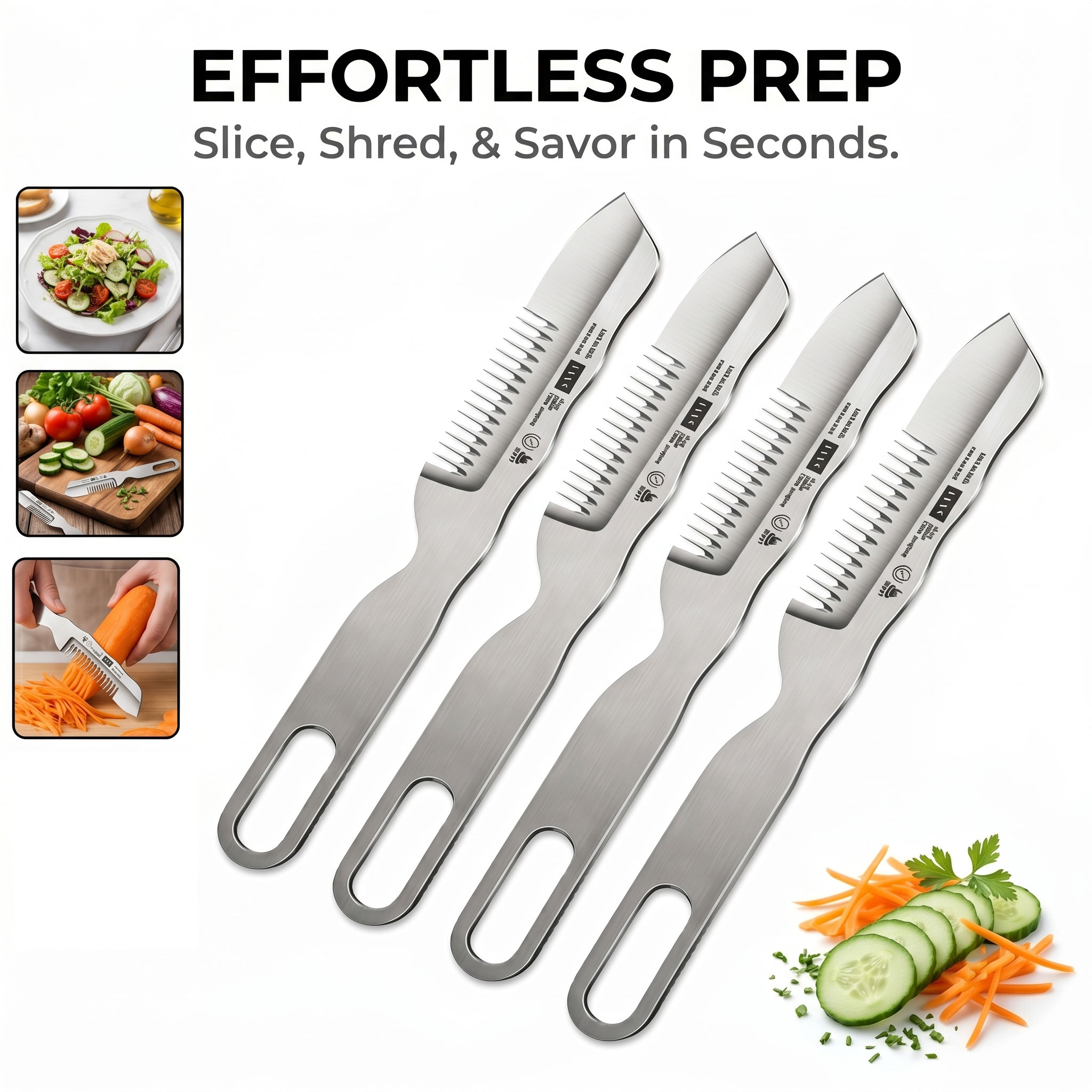 New Multifunctional Scallion C - Kitchen Gadgets Vegetable Cutter recension och pris