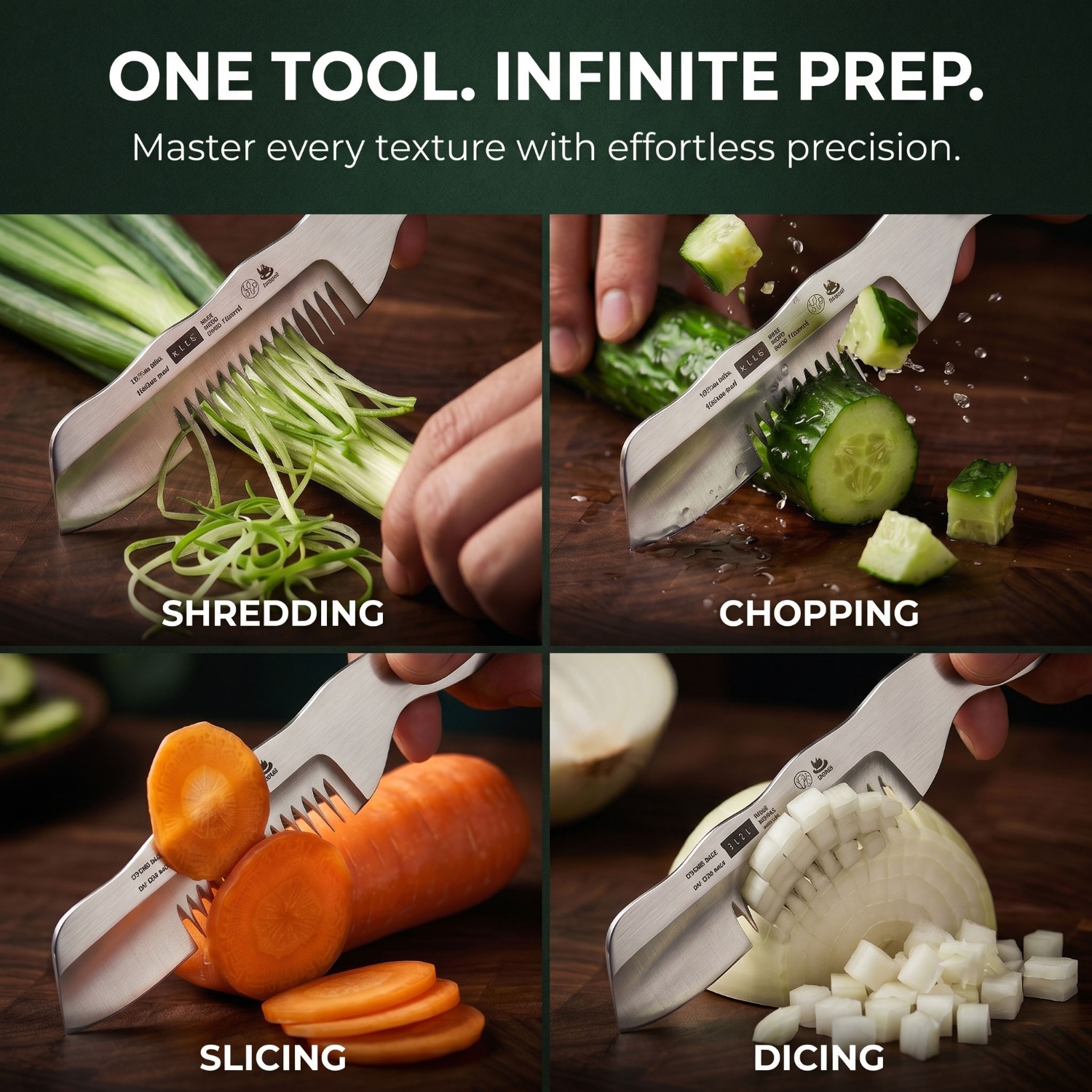 New Multifunctional Scallion C - Kitchen Gadgets Vegetable Cutter recension och pris