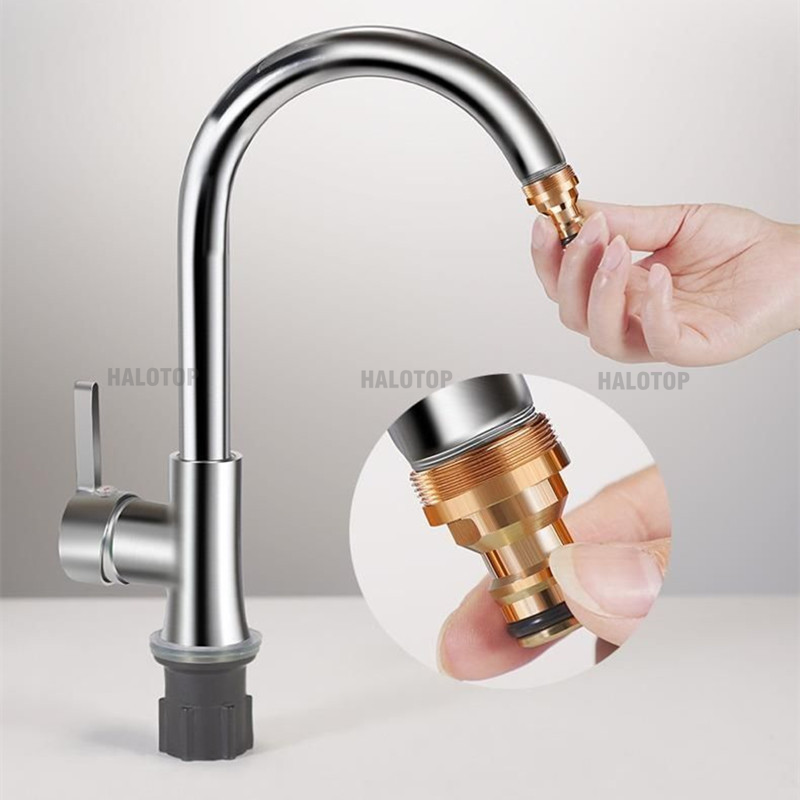 1/ 5PCS Universal Brass Tap Ki - Kitchen Gadgets Mixer recension och pris