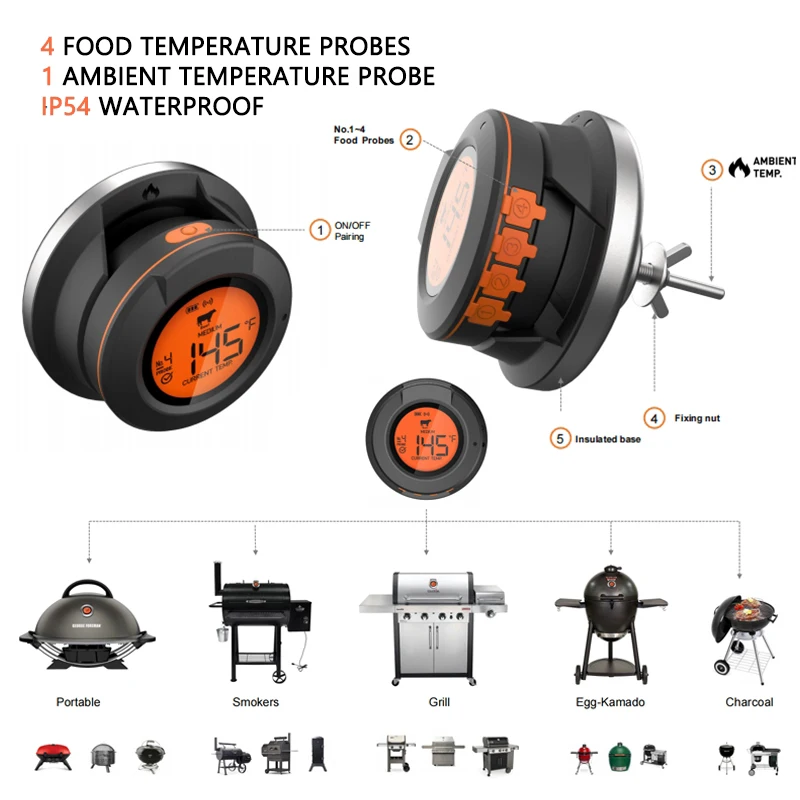 Bluetooth Thermometer Digital  - Kitchen Gadgets Under 500 recension och pris