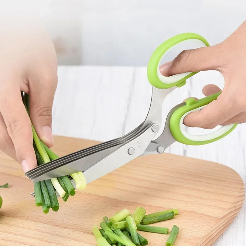 Herb Scissors Stainless Steel  - Herb Scissors 5 Blade recension och pris
