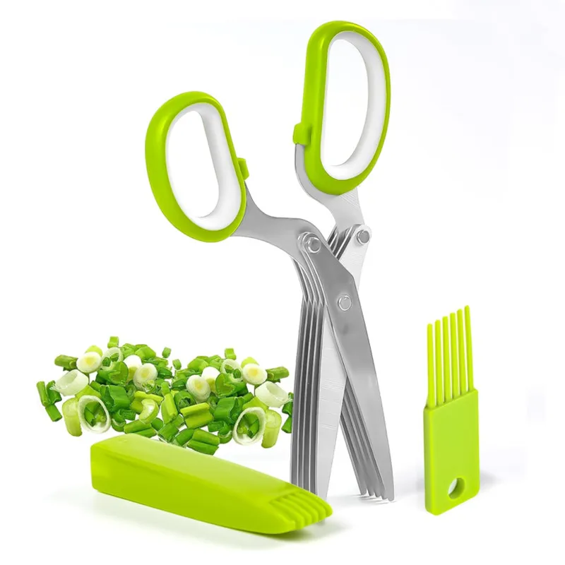 Herb Scissors Stainless Steel  - Herb Scissors 5 Blade recension och pris