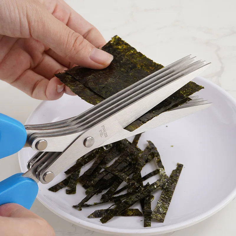 5 Blade Herb Scissors Multifun - Herb Scissors 5 Blade recension och pris
