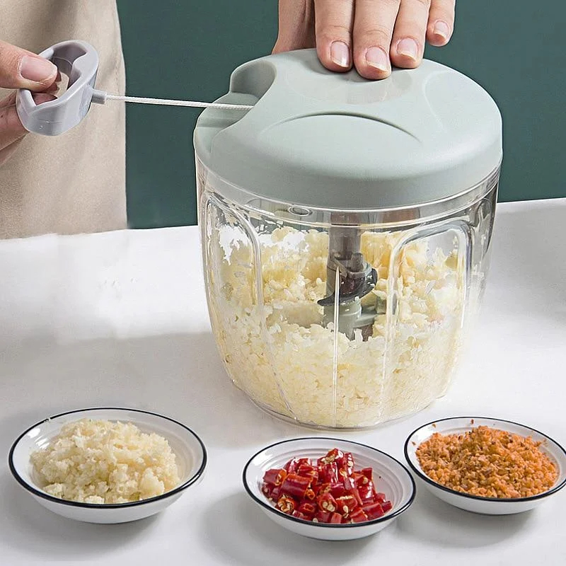 500/900ML Hand Chopper Manual  - Kitchen Gadgets Under 500 recension och pris