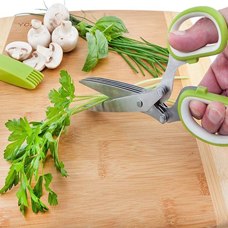 Herb Scissors With 5 Blades Ki - Herb Scissors 5 Blade recension och pris