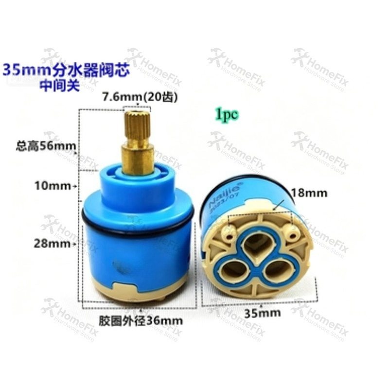 1Pcs Ceramic Valve Core 28mm 3 - Kitchen Gadgets Mixer recension och pris