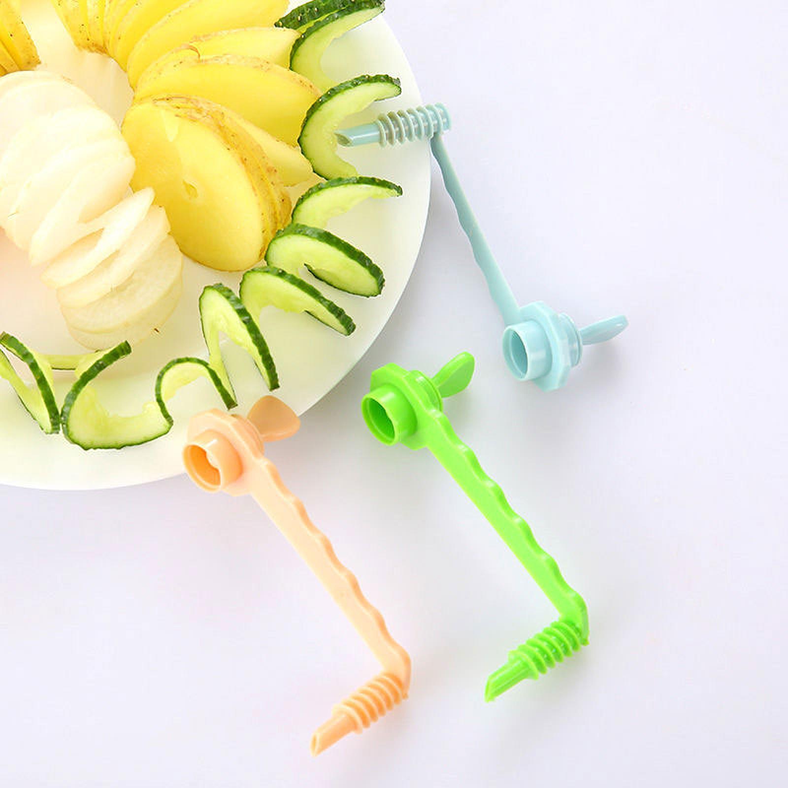 3 Pieces Spiral Potato Cutter  - Kitchen Gadgets Vegetable Cutter recension och pris