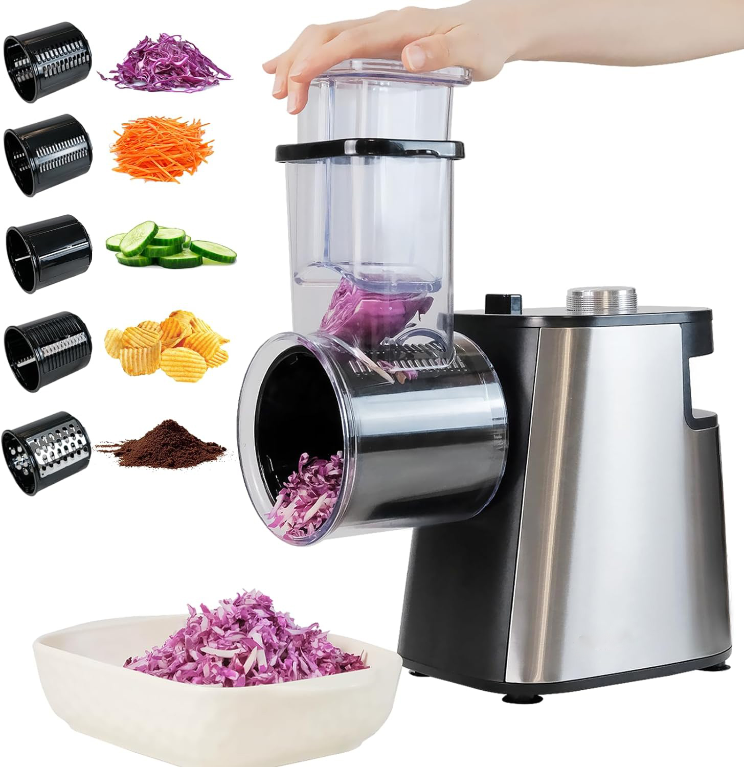 Food Slicer Cheese Grater Kitc - Kitchen Gadgets Vegetable Cutter recension och pris