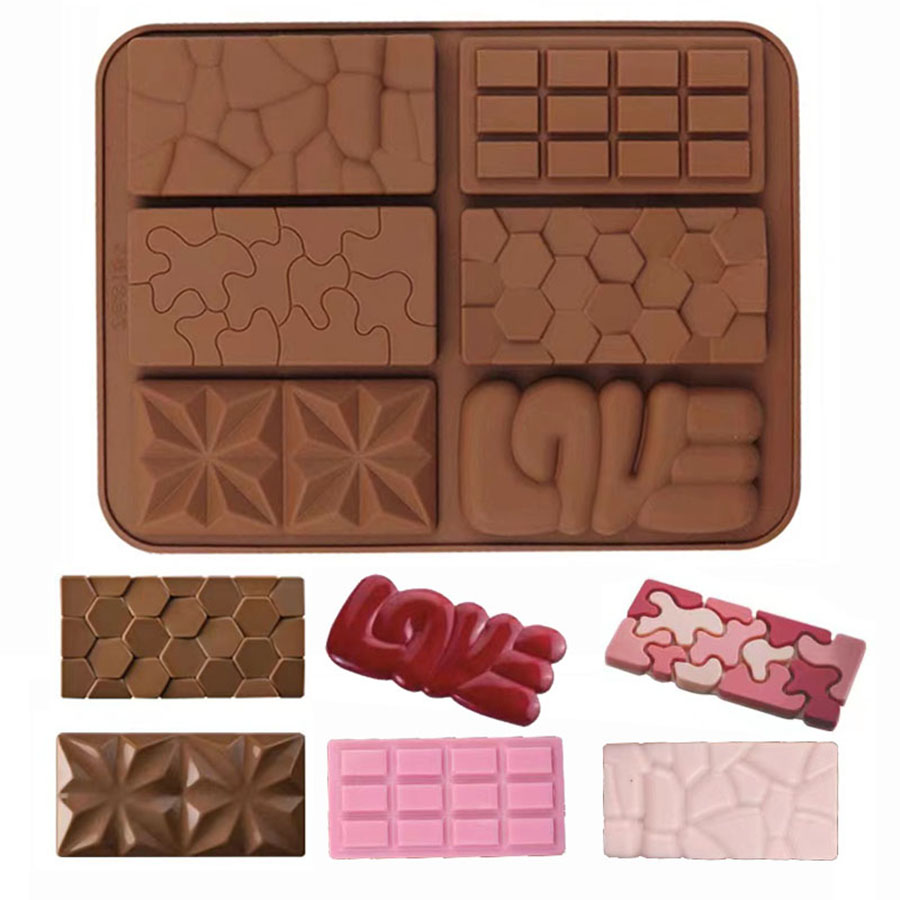 1pc Chocolate Mold 3D Silicone - Kitchen Gadgets Dubai recension och pris
