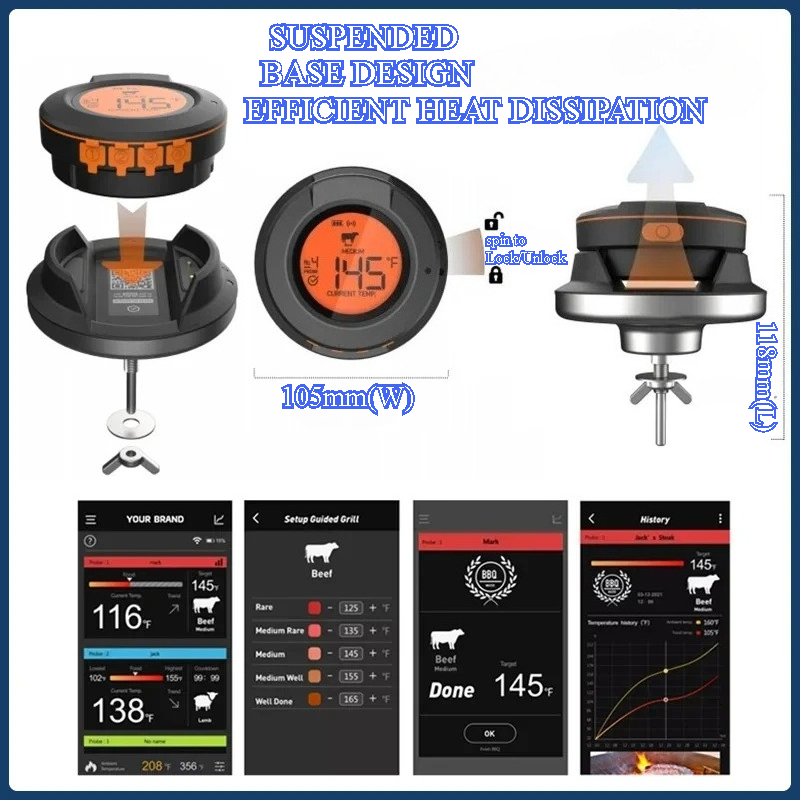 500 Degrees Oven Grill Barbecu - Kitchen Gadgets Under 500 recension och pris