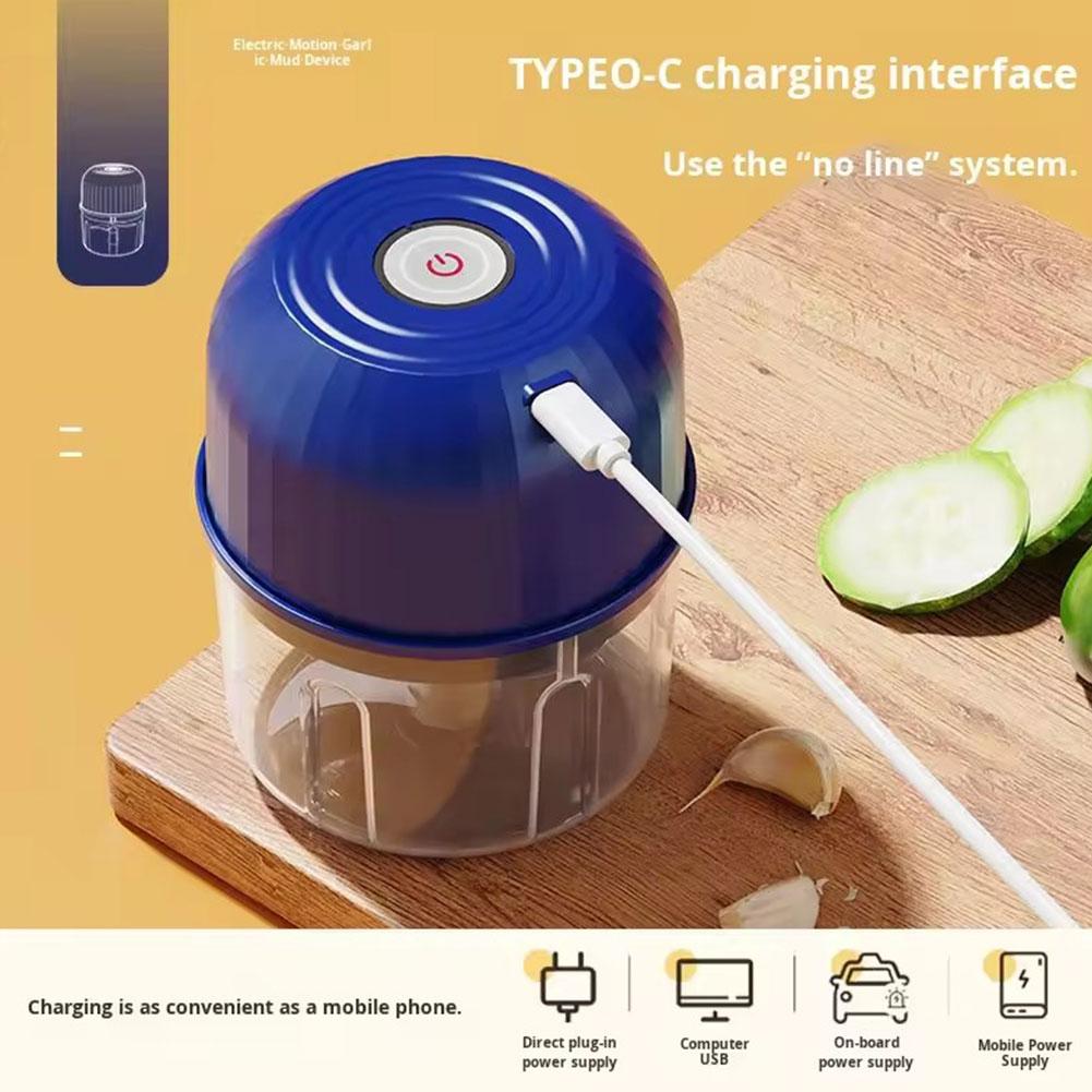 Mini Electric Garlic Chopper P - Kitchen Gadgets Electronic recension och pris