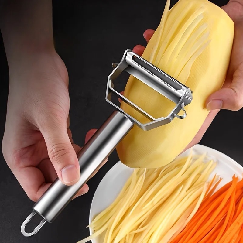 Stainless Steel Kitchen Peeler - Kitchen Gadgets Vegetable Cutter recension och pris