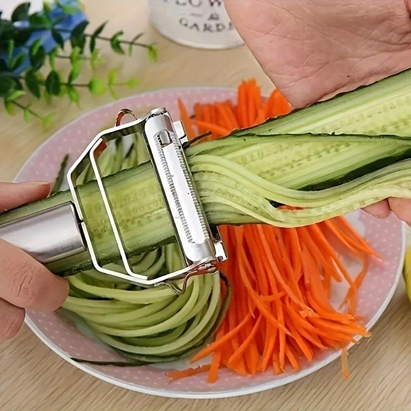 Stainless Steel Kitchen Peeler - Kitchen Gadgets Vegetable Cutter recension och pris