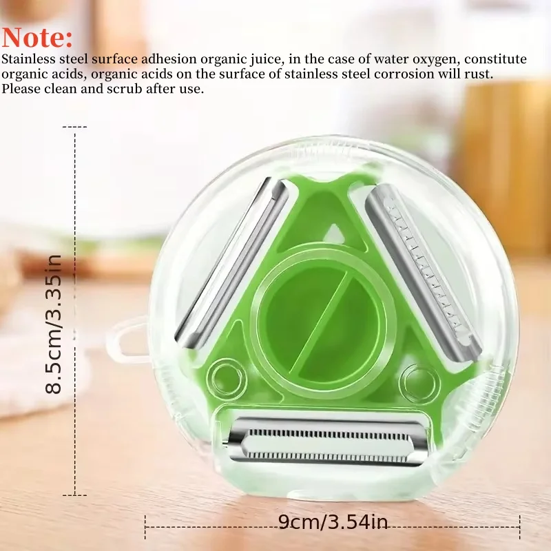 1PC Trio Peeler Set Vegetable  - Kitchen Gadgets Vegetable Cutter recension och pris