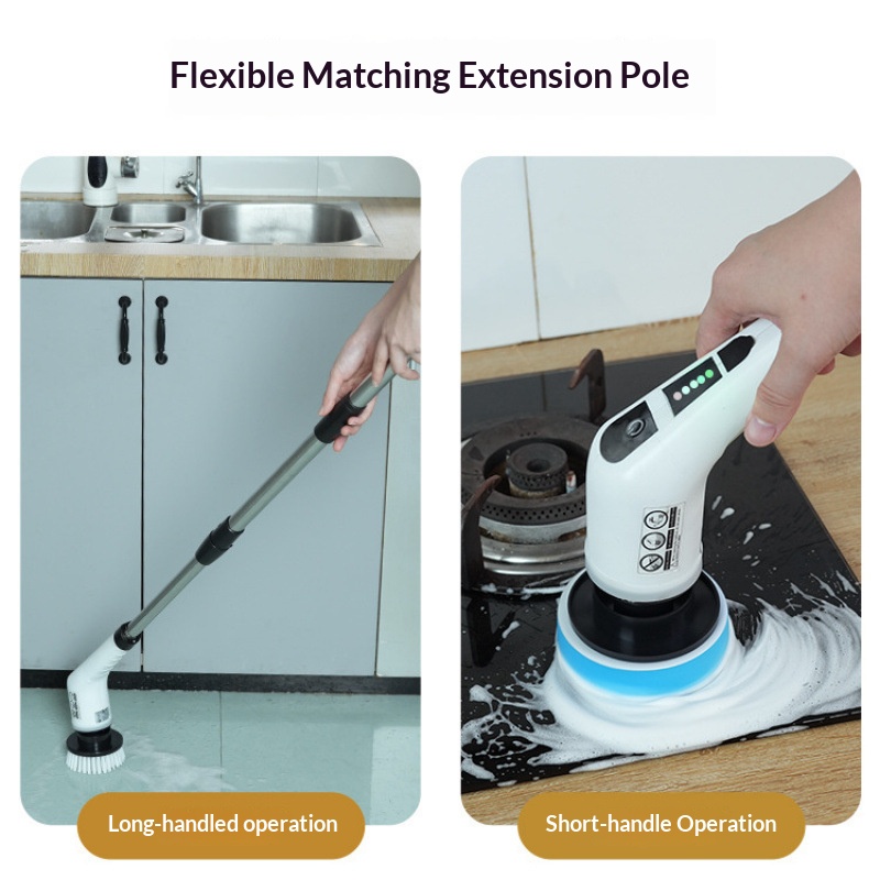 HOMEFISH Cordless Spin Scrubbe - Kitchen Gadgets Electronic recension och pris