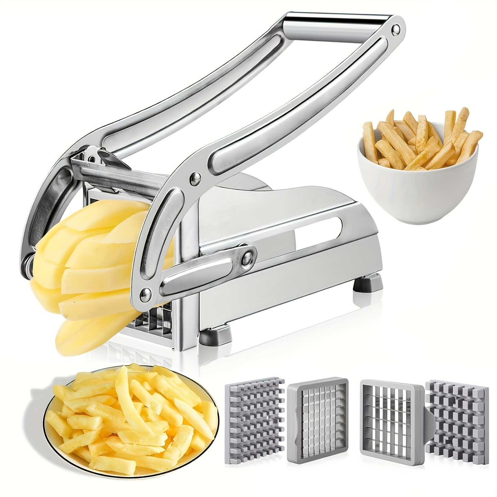 Vegetable Cutter, French Fry C - Kitchen Gadgets Vegetable Cutter recension och pris