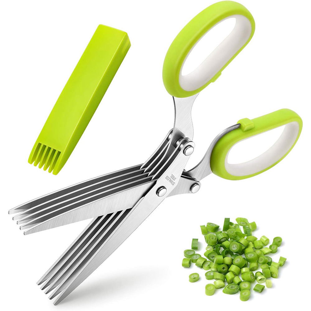Herbal Scissors Stainless Stee - Herb Scissors 5 Blade recension och pris