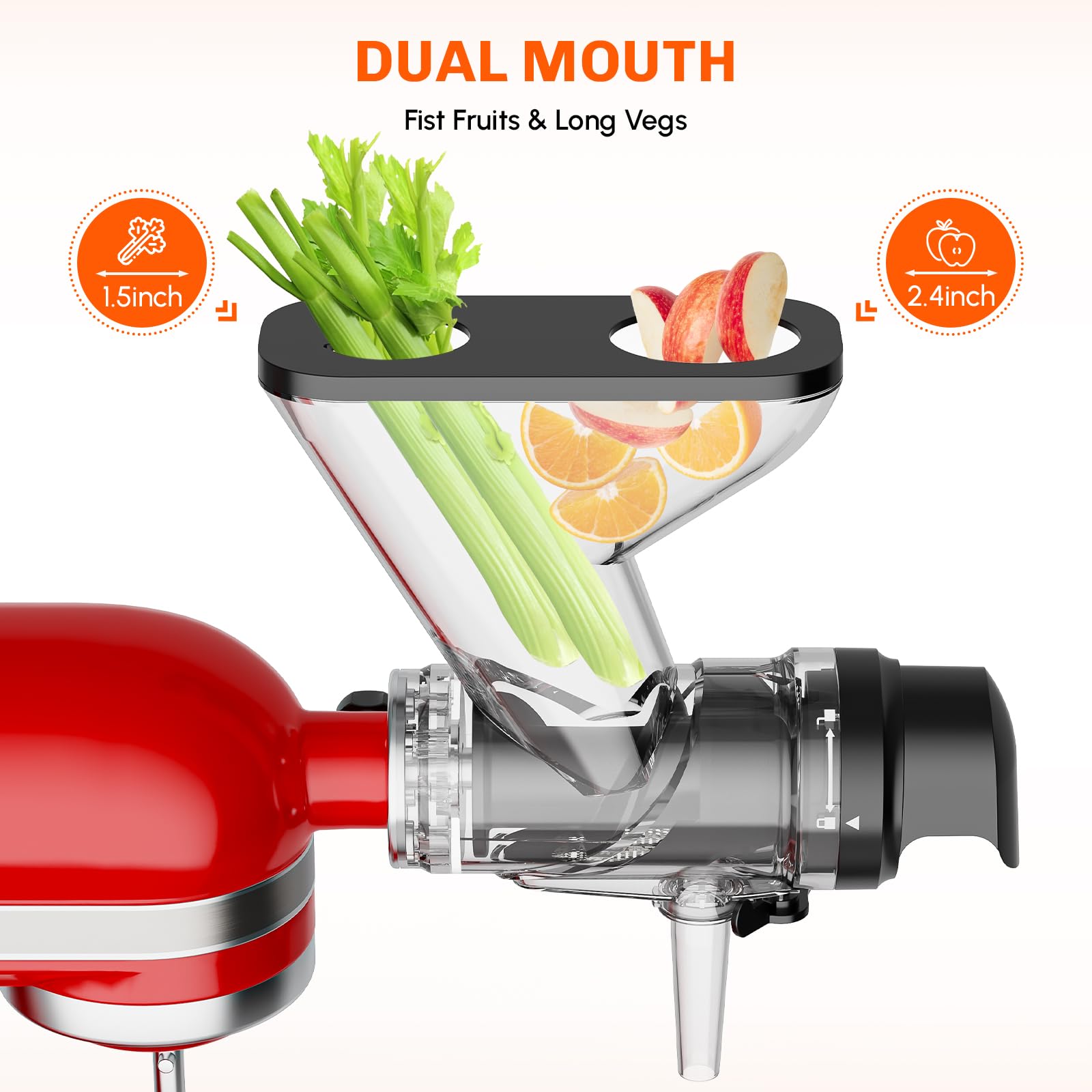 Masticating Juicer Attachment  - Kitchen Gadgets Mixer recension och pris