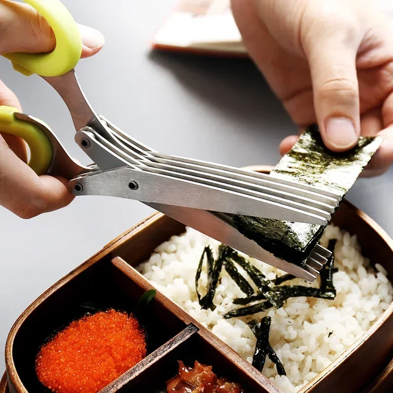 5 Blade Kitchen Scissors Scall - Herb Scissors 5 Blade recension och pris